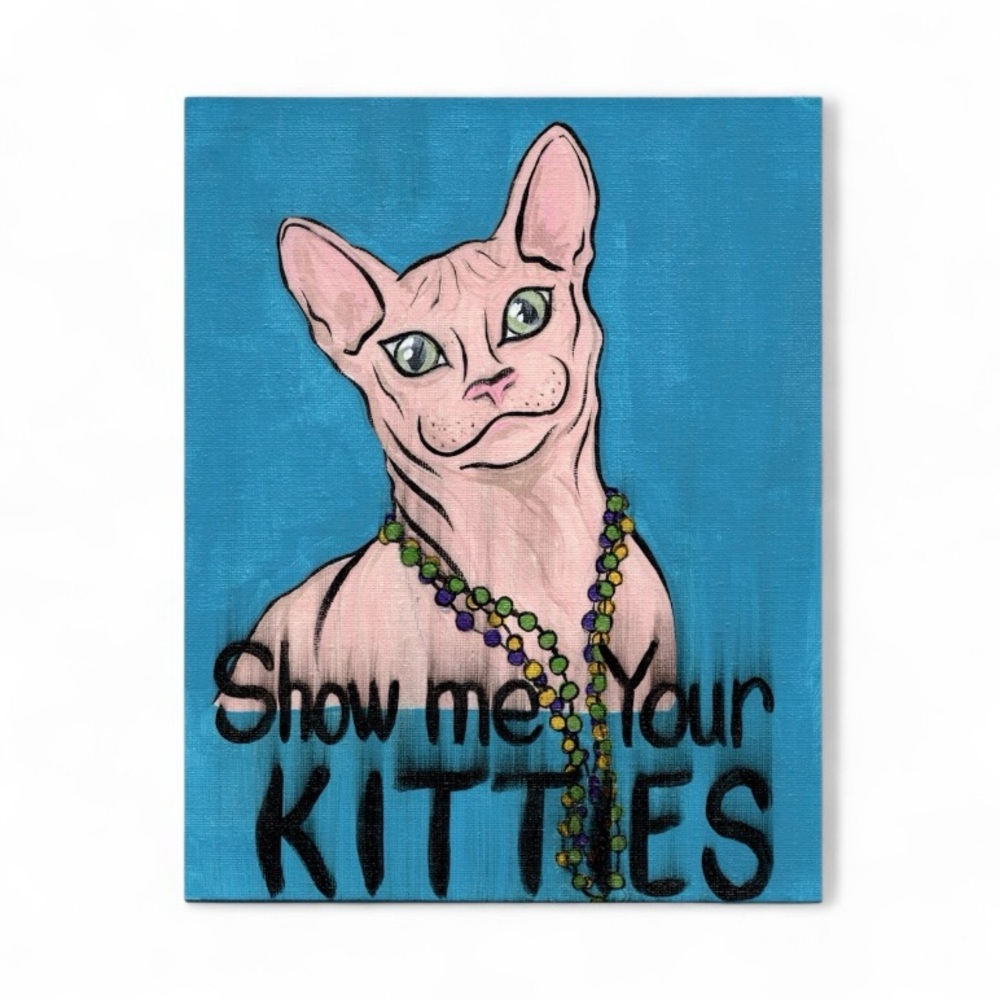 Art Print - “Mardi Gras Sphynx”
